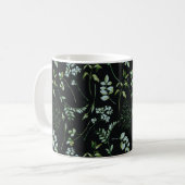 Mug Aquarelle Eucalyptus Feuilles de verdure (Devant gauche)