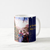 Mug Aquarelle Eucalyptus Moderne Feliz Navidad Parties (Devant droit)
