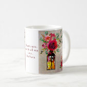 Mug Aquarelle Fête des mères florales   (Devant droit)