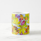 Mug Aquarelle Feuille tombée (Centre)