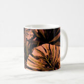 Mug Aquarelle feuille tropicale, maillot de bain sans  (Devant droit)
