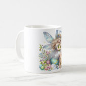 Mug Aquarelle Fleur de printemps de Pâques (Devant gauche)
