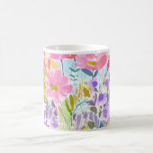 Mug Aquarelle Florale (Centre)