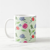 Mug Aquarelle Florale (Gauche)