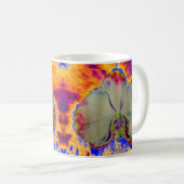 Mug aquarelle florale Abstraite (Devant droit)