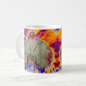 Mug aquarelle florale Abstraite (Devant gauche)