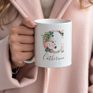 Mug Aquarelle florale - C