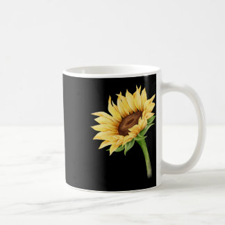 Mug Aquarelle florale de tournesol Positivité été auto