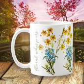 Mug Aquarelle florale | Devis positif | Inspirationnel