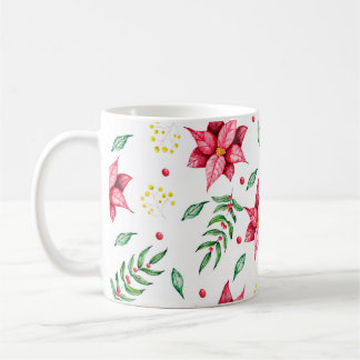 Mug Aquarelle florale moderne