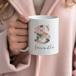 Mug Aquarelle florale - S<br><div class="desc">Offrez cette magnifique tasse en cadeau à votre fête de mariage,  à votre mère ou à votre ami! !</div>