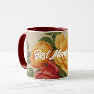 Mug Aquarelle florale Vintage Collection populaire