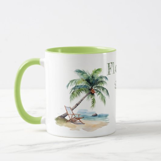 Mug Aquarelle Florida Beach Trip (Gauche)