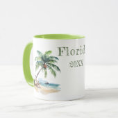 Mug Aquarelle Florida Beach Trip (Devant gauche)