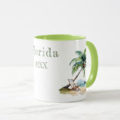 Mug Aquarelle Florida Beach Trip (Devant droit)
