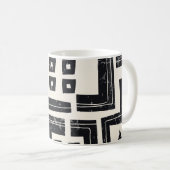 Mug Aquarelle formes abstraites (Devant droit)