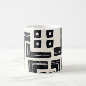Mug Aquarelle formes abstraites (Centre)