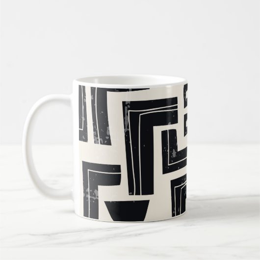 Mug Aquarelle formes abstraites (Gauche)