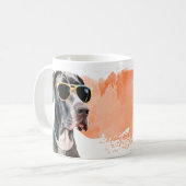 Mug Aquarelle Géante Géante Douce (Devant gauche)