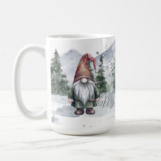 Mug Aquarelle Gnome (Gauche)