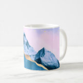 Mug Aquarelle Golden Celestial Peaks (Devant droit)