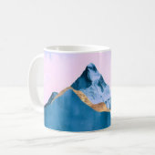 Mug Aquarelle Golden Celestial Peaks (Devant gauche)