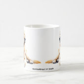 Mug Aquarelle Golden Retriever Ai moderne (Centre)