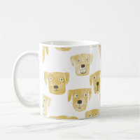 Aquarelle Golden Yellow Labrador Retriever Chien