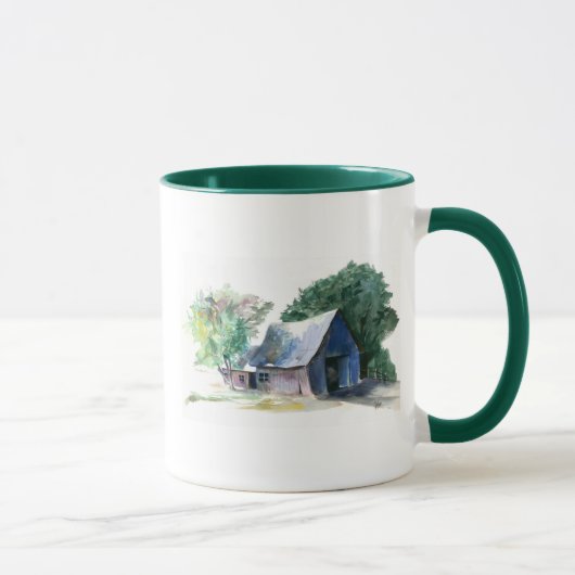 Mug - Aquarelle Grange (Droite)