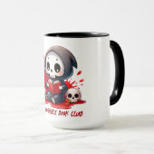 Mug Aquarelle Griffeuse Louveur de livre (Devant droit)