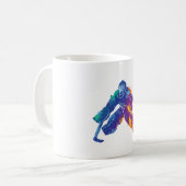 Mug Aquarelle Hockey sur glace Goalie (Devant gauche)