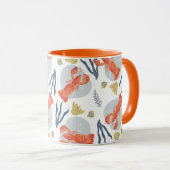 Mug Aquarelle Homard Crustacean Beach Dollars (Devant droit)