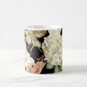 Mug Aquarelle Hydrangeas Lys : Motif Floral (Centre)