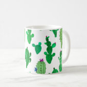 Mug Aquarelle illustration de cactus du désert à encre (Devant droit)