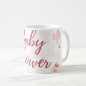 Mug Aquarelle Illustrée rose clair Moderne enfant (Devant droit)