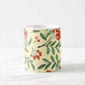 Mug Aquarelle jaune Rowan Motif sans couture (Centre)