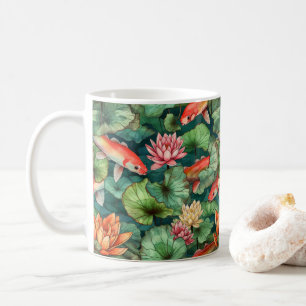 Mug Aquarelle Koi et la goutte d'eau