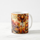 Mug Aquarelle Leo (Devant droit)