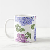 Mug Aquarelle Lilacs Violet (Gauche)