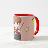 Mug Aquarelle Magique Ron Weasley (Devant droit)