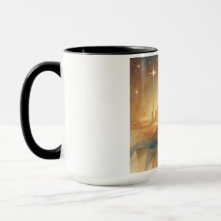 Mug "Aquarelle majestueuse du roi à peau noire"
