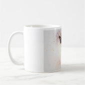 Mug Aquarelle mignonne Chat siamois Abstrait (Gauche)