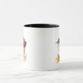 Mug Aquarelle mignonne Oiseau, Nature, Faune (Centre)