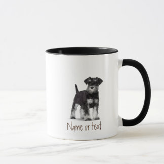 Mug Aquarelle Miniature Schnauzer Animal Chien personn