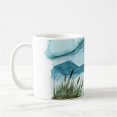 Mug Aquarelle moderne Nature Commençons l'aventure (Gauche)