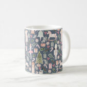 Mug Aquarelle moderne Nutcracker (Devant droit)