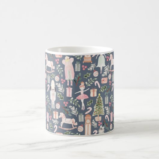 Mug Aquarelle moderne Nutcracker (Centre)