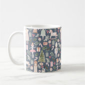 Mug Aquarelle moderne Nutcracker (Gauche)