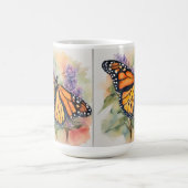 Mug Aquarelle Monarch Papillon Imprimer (Centre)