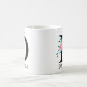 Mug Aquarelle monochrome personnalisé D (Centre)